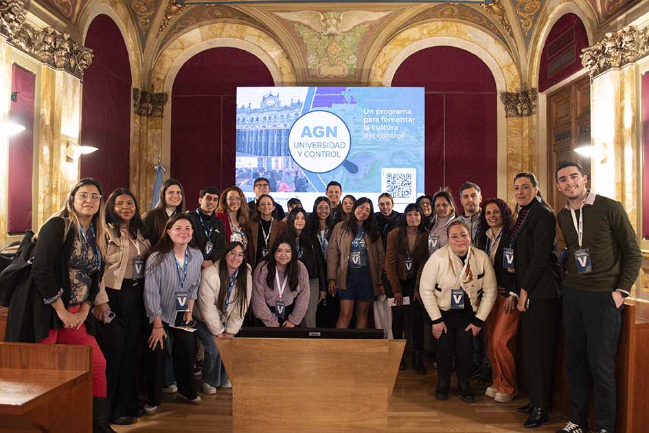 Estudiantes de Gestión Gubernamental visitaron la Auditoría General de la Nación