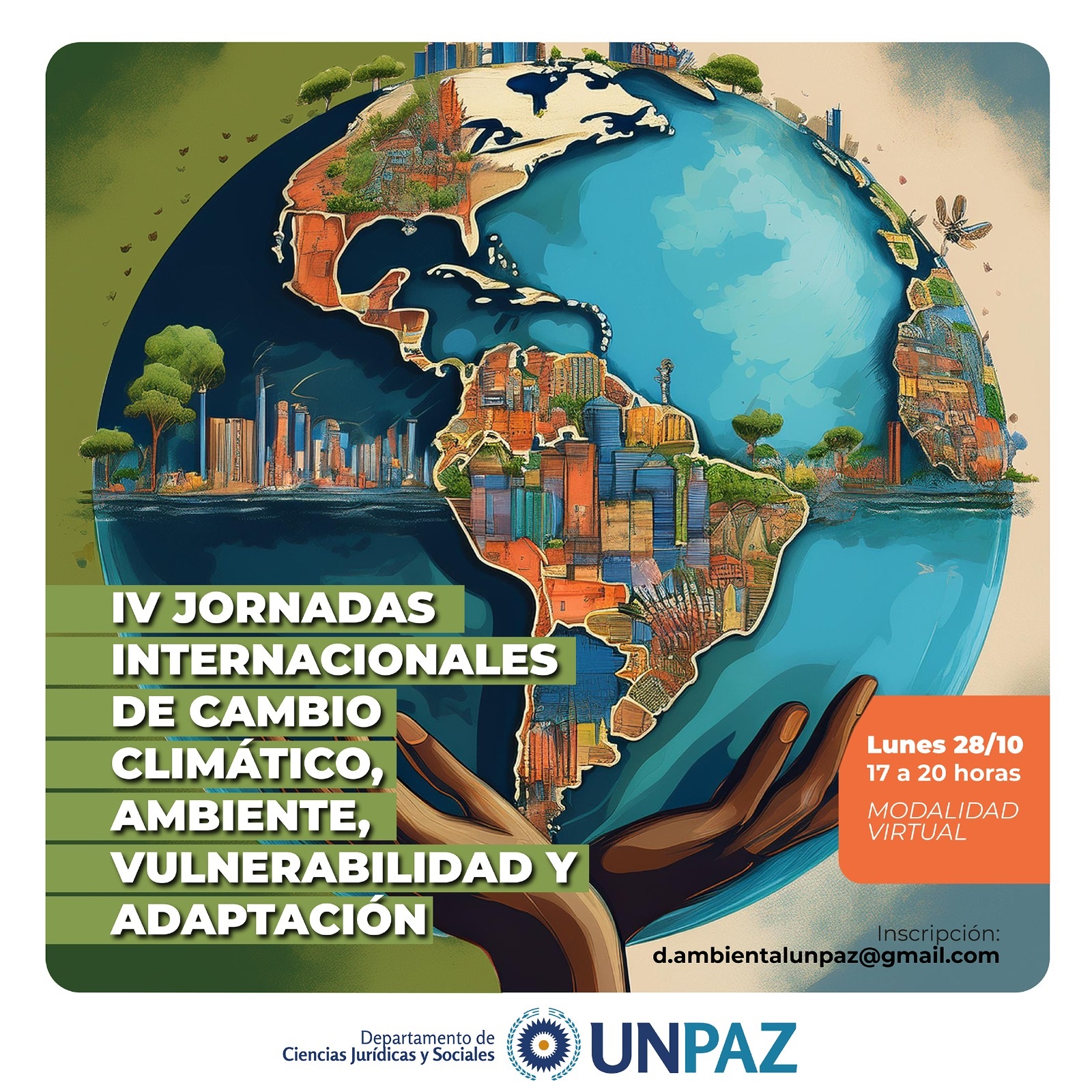 IV Jornadas Internacionales de Cambio Climático, Ambiente, Vulnerabilidad y Adaptación