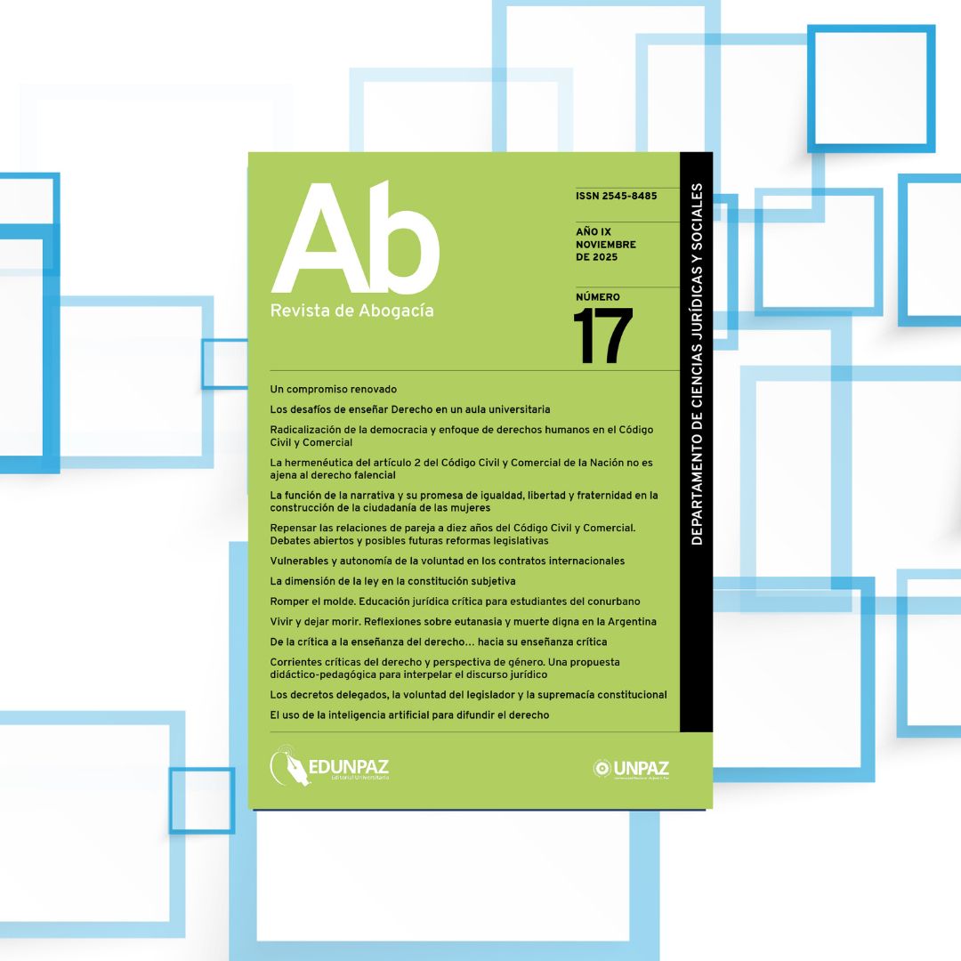 Nuevo número de Ab Revista de Abogacía