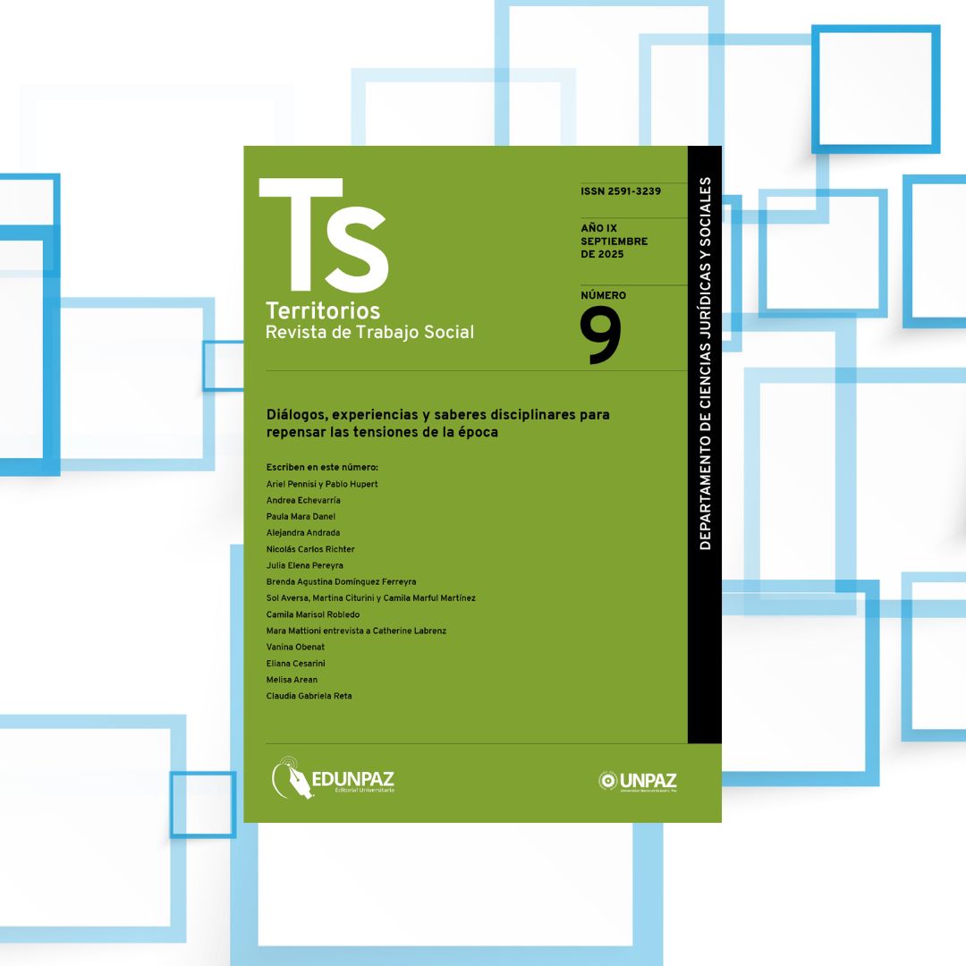 Nuevo número de Ts-Territorios, revista de Trabajo Social